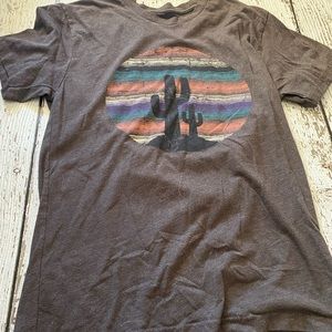 brown cactus tee